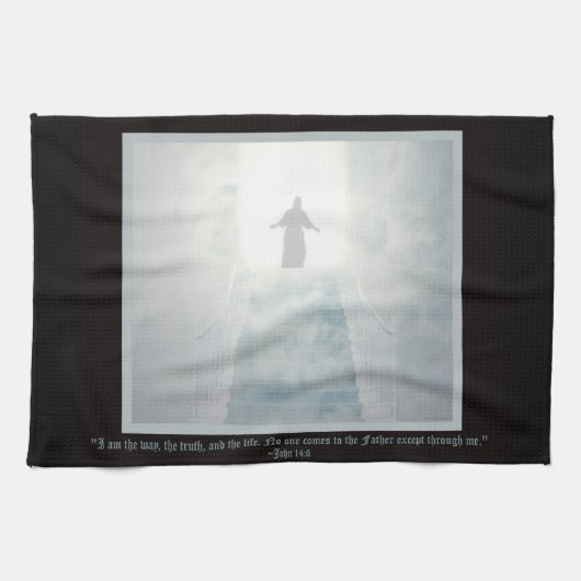 Der religiöse Weg Geschirrtuch (Horizontal)