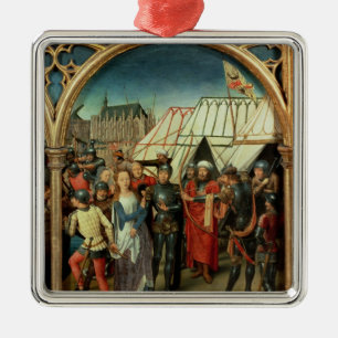 Der Reliquary von St Ursula, 1489 Silbernes Ornament