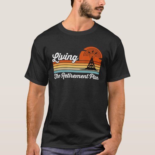 Der Rentplan wird von Amateurfunk O T-Shirt (Vorderseite)