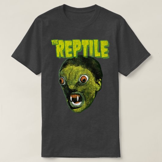 Der Reptile Classic Cult Horror Film T-Shirt (Design vorne)