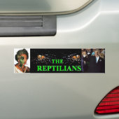 Der reptilians-Autoaufkleber Autoaufkleber (Auf Auto)