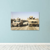 Der resistente Hinterhalt des Bergwerks Leinwanddruck (Insitu (Holzboden))