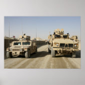 Der resistente Hinterhalt des Bergwerks Poster (Vorne)