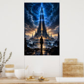 Der Resonanz-Turm Poster (Küche)