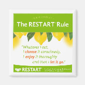 Der RESTART-Regelmagnet Magnet (Vorne)