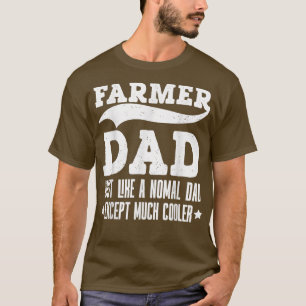 Der Retro-Bauer-Vater ist wie ein normaler Vater,  T-Shirt