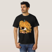 Der Retro Pumpkin-Flammenauge T-Shirt (Vorne ganz)