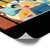 Der Retro-Schöpfer Poster (Ecke)