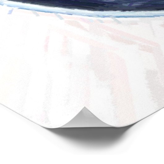 Der rett der Erde bedeutet die Welt Poster (Ecke)