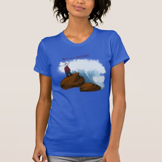 Der Retter-T - Shirt der Frauen (Vorderseite)