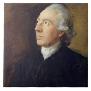 Der Rev. Humphrey Gainsborough, c.1770-4 (Öl auf  Fliese