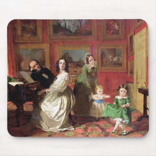 Der Rev. und die Frau Palmer-Lovell mit ihrer Mousepad (Vorne)