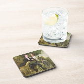 Der Rev. und die Frau Thomas Gisborne, von Yoxhall Getränkeuntersetzer (Rechte Seite)