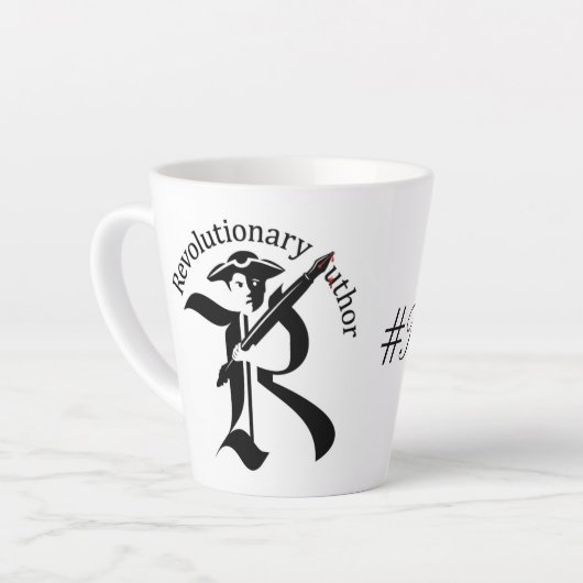 Der Revolutionäre Autor #TeamJohn-Tasse Milchtasse (Linke Ecke)