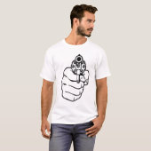 Der Revolver-Shirt der Männer T-Shirt (Vorne ganz)