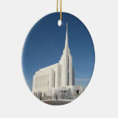 Der Rexburg LDS Tempel Keramik Ornament (Rechts)