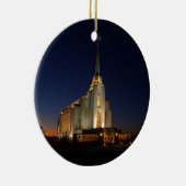 Der Rexburg LDS Tempel Keramik Ornament (Rechts)