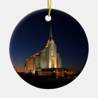 Der Rexburg LDS Tempel Keramik Ornament