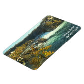 Der Rhein fällt in der Schweiz Magnet (Linke Seite)