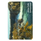 Der Rhein fällt in der Schweiz Magnet (Vertikal)