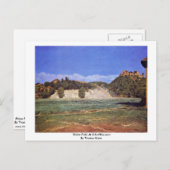 Der Rhein fällt in Schaffhausen durch Thoma Hans Postkarte (Vorne/Hinten)