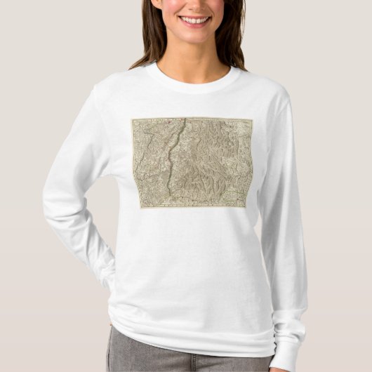 Der Rhein-Tal, Frankreich T-Shirt (Vorderseite)