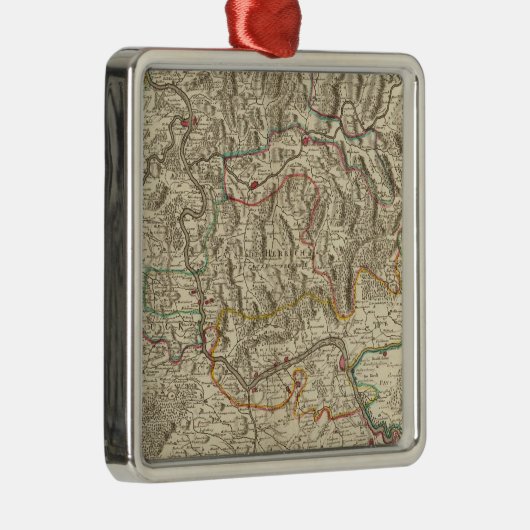 Der Rhein-Tal Silbernes Ornament (Rechts)