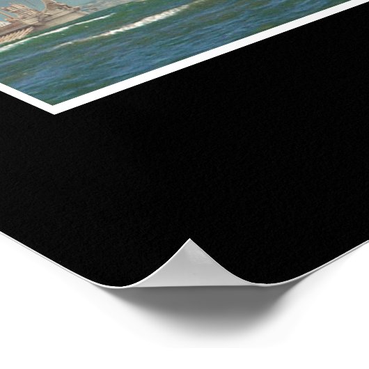 Der Rhodes-Koloss Poster (Ecke)