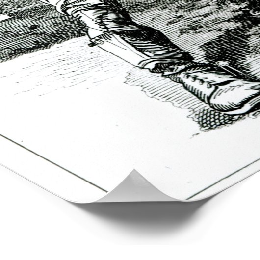 Der Rhodes Kolossus von Punch Poster (Ecke)