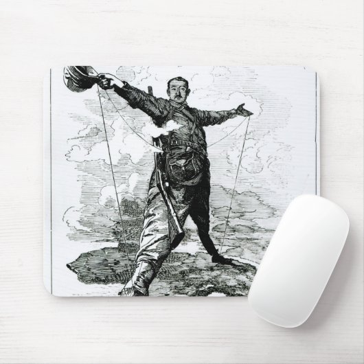 Der Rhodos-Koloss vom Durchschlag Mousepad (Mit Mouse)
