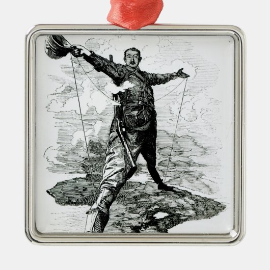 Der Rhodos-Koloss vom Durchschlag Ornament Aus Metall (Vorne)