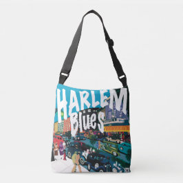 Der Rhythmus der Harlem Blues Crossbody Bag Tragetaschen Mit Langen Trägern