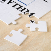 Der Rhythmus des Herzschlag-Lebens (ECG/EKG) Puzzle (Seite)