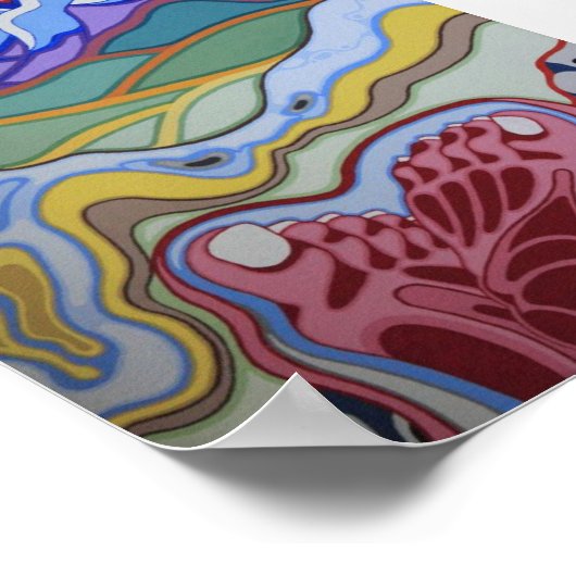 Der Rhythmus Poster (Ecke)