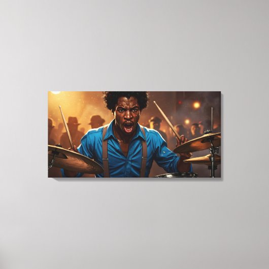 Der Rhythmus von Ace Canvas Print Leinwanddruck (Vorderseite)