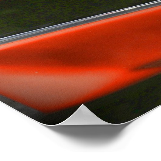 Der Richter 1969 Pontiac GTO Poster (Ecke)