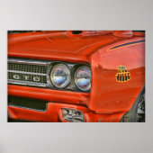 Der Richter 1969 Pontiac GTO Poster (Vorne)