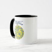 Der Riddler & Logo Lila Tasse (Vorderseite Links)