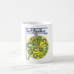 Der Riddler & Logo Violett Kaffeetasse