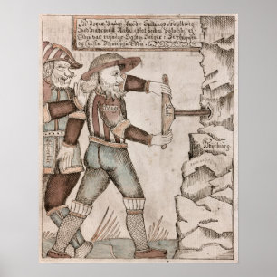 Der Riese Baugi, überzeugt durch Odin Poster