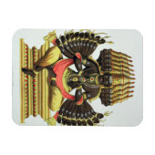 Der Riese Ravana (Farbe litho) Magnet (Horizontal)