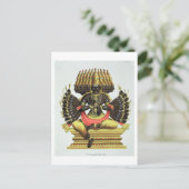 Der Riese Ravana (Farbe litho) Postkarte (Stehend Vorderseite)