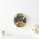 Der Riese Ravana (Farbe litho) Runde Wanduhr (Zuhause)