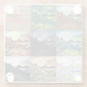 Der Riesenkauz.. Nordirland Glasuntersetzer (Rückseite)