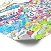 Der Riesenkauz... Nordirland-Kollage Poster (Ecke)