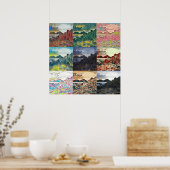 Der Riesenkauz... Nordirland-Kollage Poster (Küche)