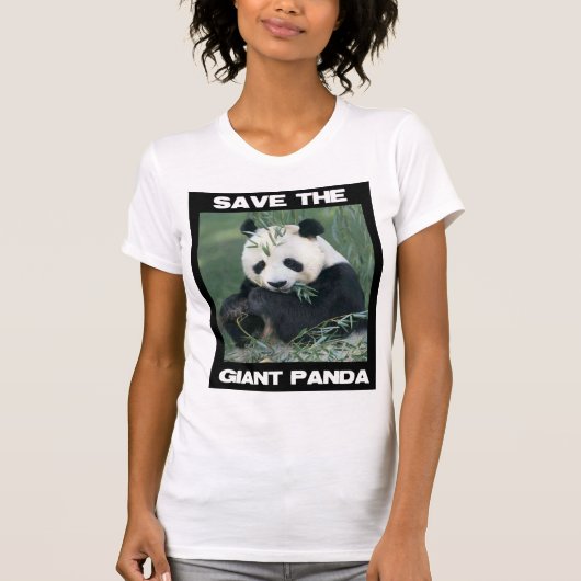 Der Riesenpanda gerettet T-Shirt (Vorderseite)