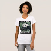 Der Riesenpanda gerettet T-Shirt (Vorne ganz)