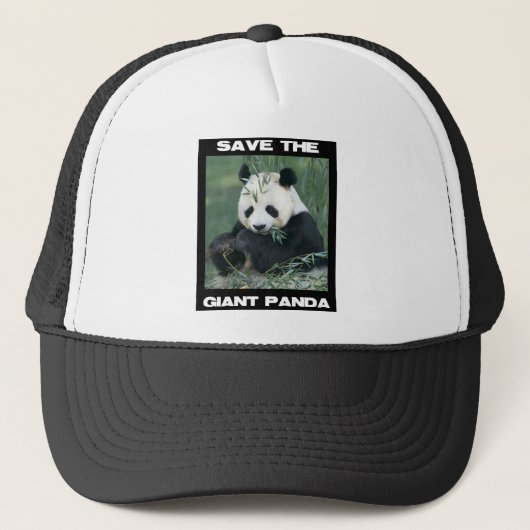 Der Riesenpanda gerettet Truckerkappe (Vorderseite)