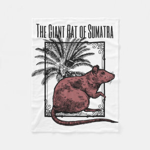 Der Riesenrat von Sumatra Holmesian Sherlock Holme Fleecedecke